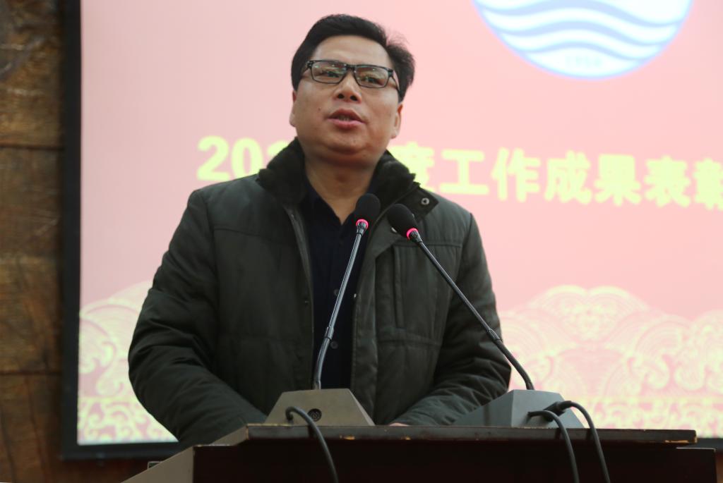 院党委书记熊仕涛发表讲话